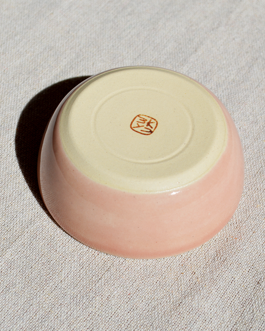 Pink Flowers Trinket Dish
