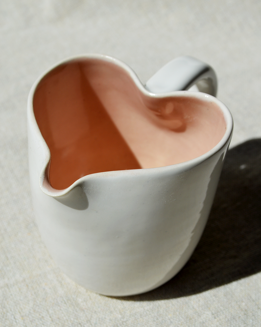 Heart-Shaped Milk Jug
