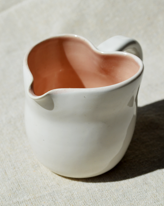Heart-Shaped Milk Jug