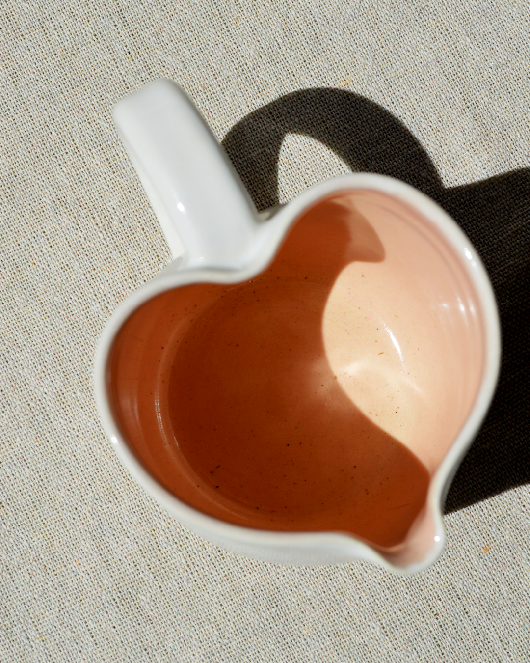 Heart-Shaped Milk Jug