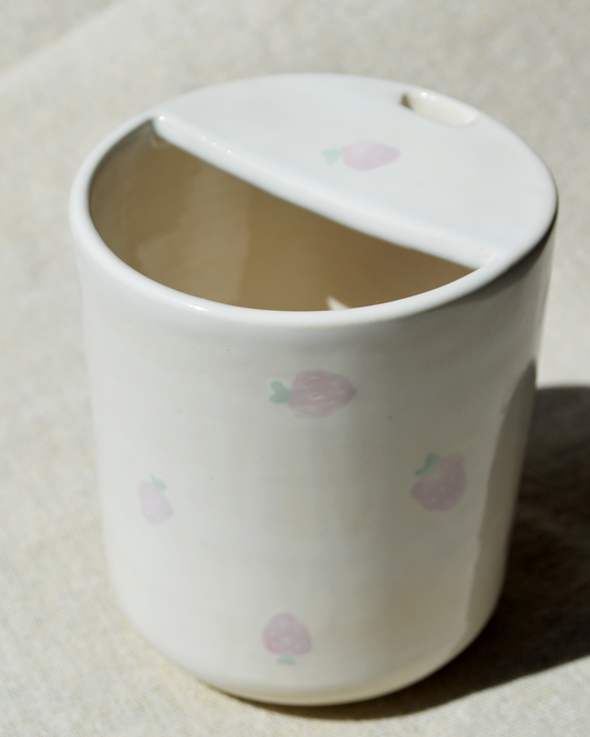 Pink Strawberry Keep Cup
