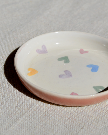 Colourful Hearts Trinket Dish