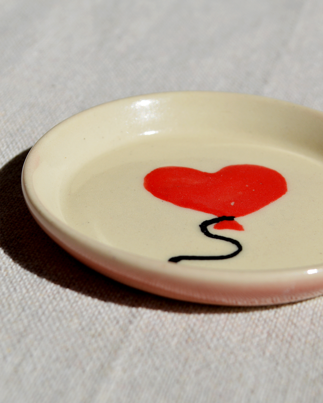 Heart Balloon Trinket Dish