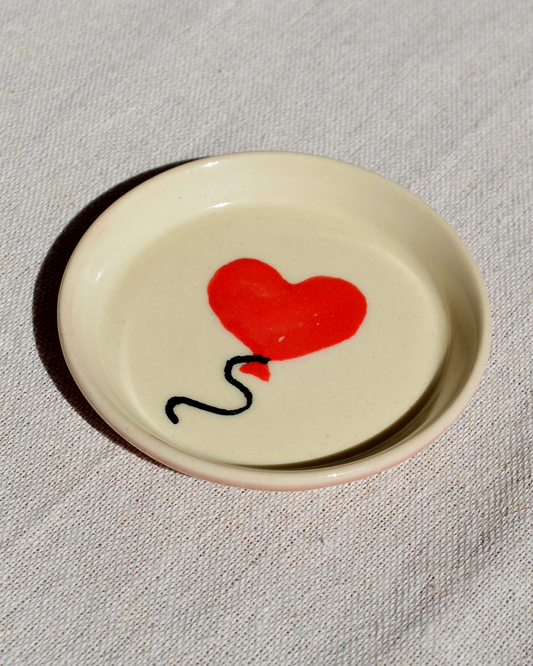 Heart Balloon Trinket Dish