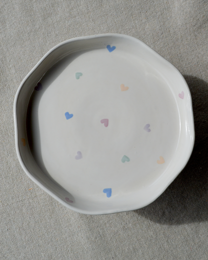 Heart Pedestal Dish