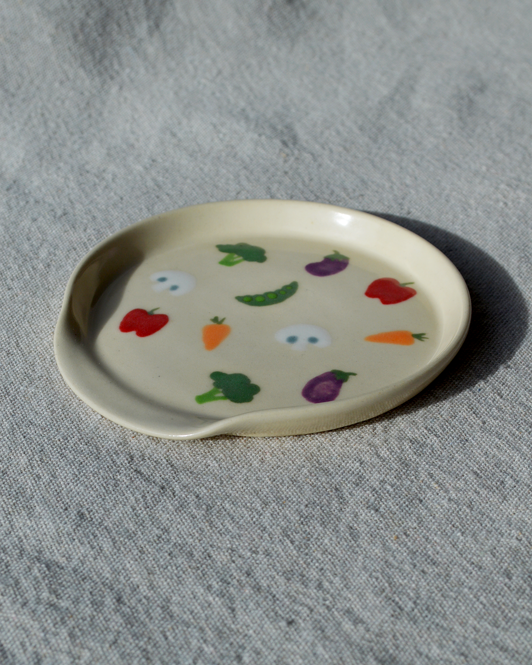 Mixed Veggies Spoon Rest