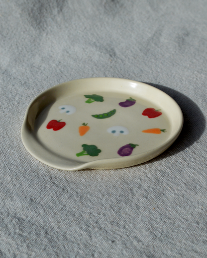 Mixed Veggies Spoon Rest