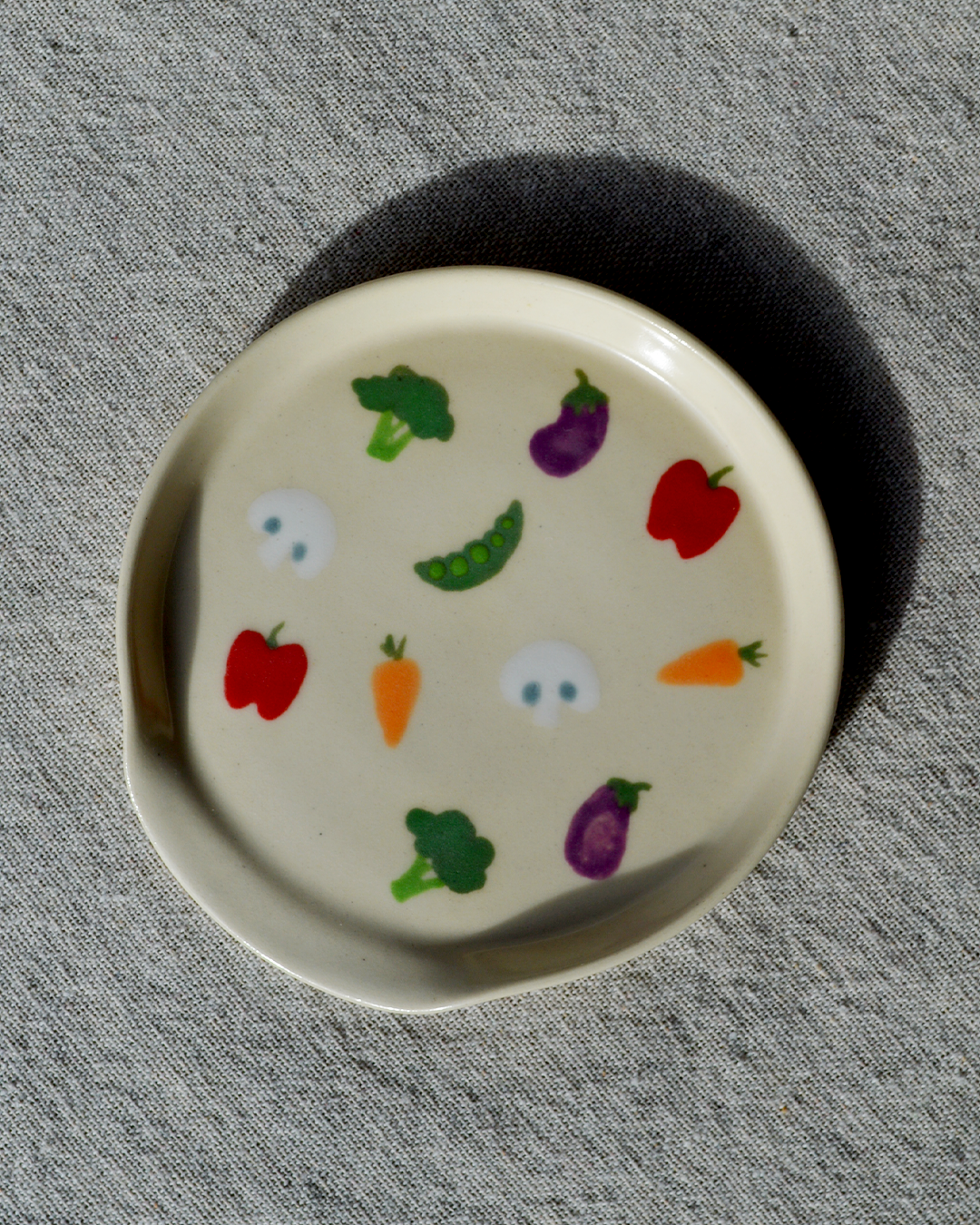 Mixed Veggies Spoon Rest