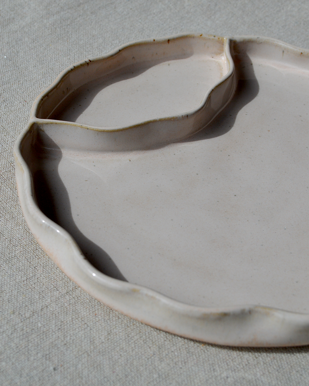 Wavy Segmented Dish